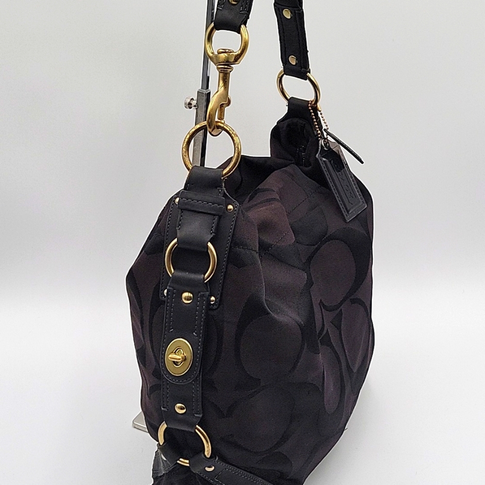 Coach Canvas Monogram Tote Bag - Picture 5 of 15